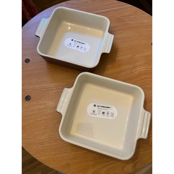 Le Creuset Stoneware Square Dish 14 cm in Fig (2) - Picture 1 of 3